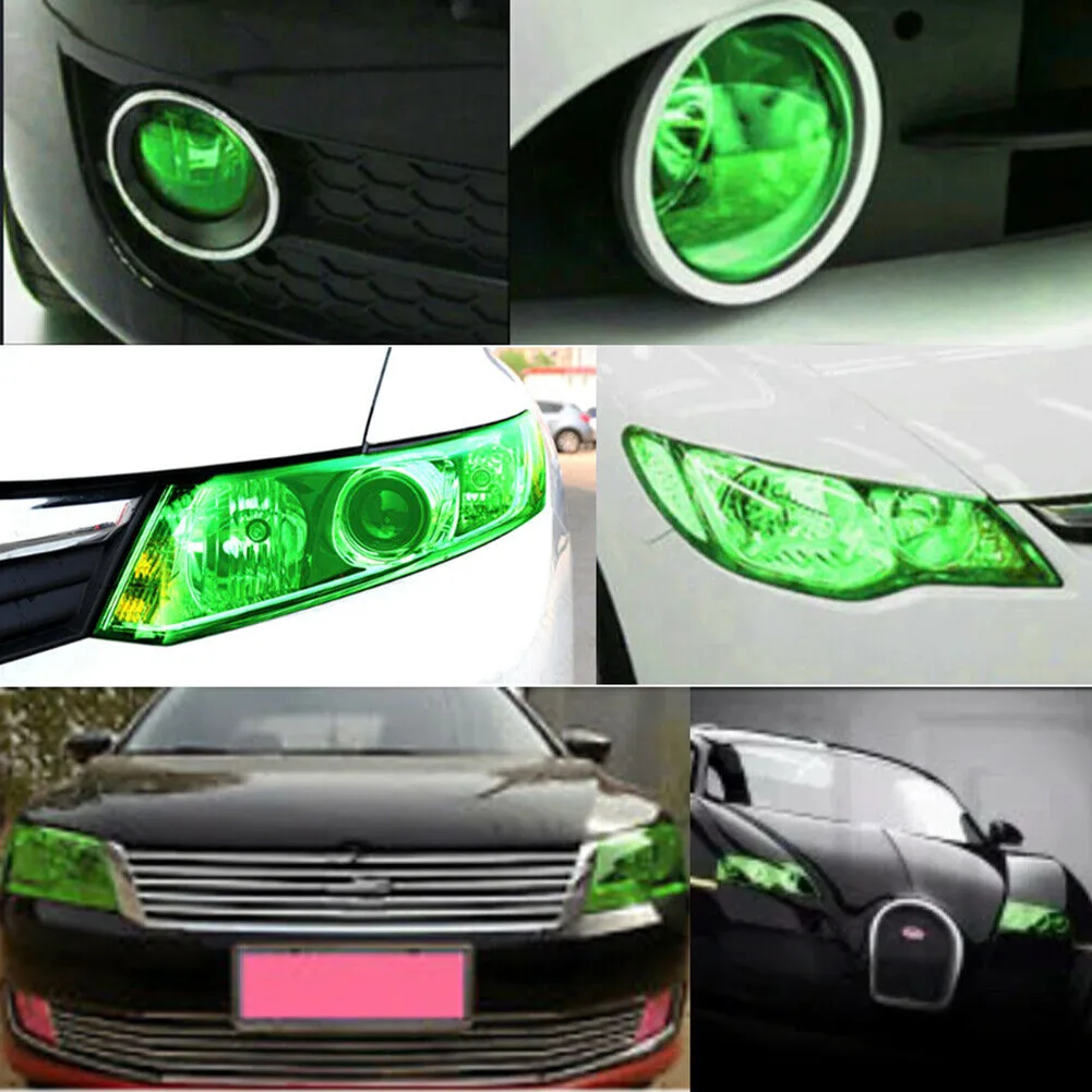 DRL Lamp Film Fog Light Side Marker Cover Universal Wrap 12\" X 48\" Accessories For Headlight Green Tint Vinyl
DRL Lamp Film Fog Light Side Marker Cover Universal Wrap 12\" X 48\" Accessories For Headlight Green Tint Vinyl