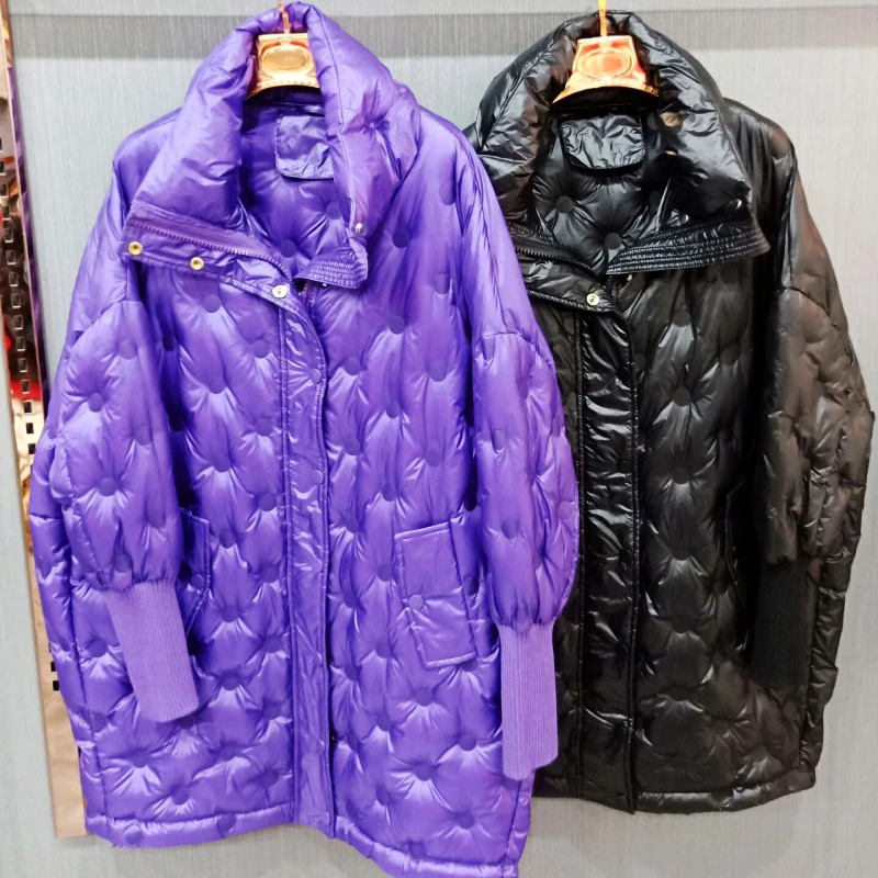 Winter Lightweight Down Jacket Ladies Glossy Women Winter Parkas Long Winter Coat Warm Cotton Jackets Plus Size Outwear
Winter Lightweight Down Jacket Ladies Glossy Women Winter Parkas Long Winter Coat Warm Cotton Jackets Plus Size Outwear