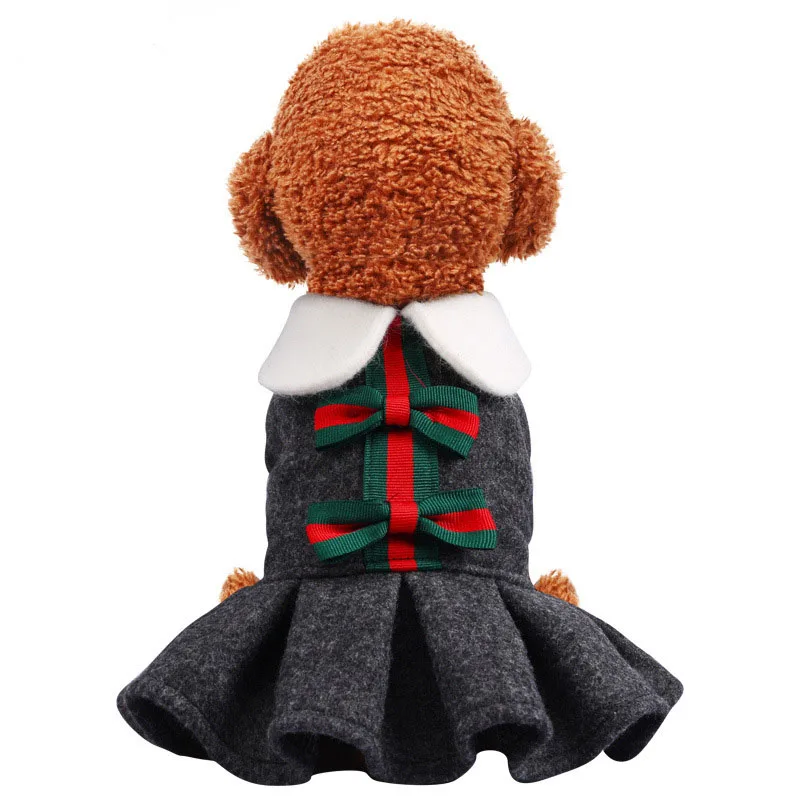 Winter Autumn Dog Cat Dress Coat with letter bowknot puppy dog clothing teddy poodle clothes for Dogs small pet
Winter Autumn Dog Cat Dress Coat with letter bowknot puppy dog clothing teddy poodle clothes for Dogs small pet