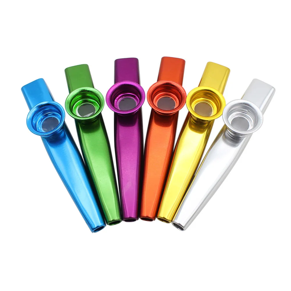 Golden Kazoo Aluminum Alloy Metal with 5pcs Flute Diaphragm Gift for Kids Music Lovers
Golden Kazoo Aluminum Alloy Metal with 5pcs Flute Diaphragm Gift for Kids Music Lovers