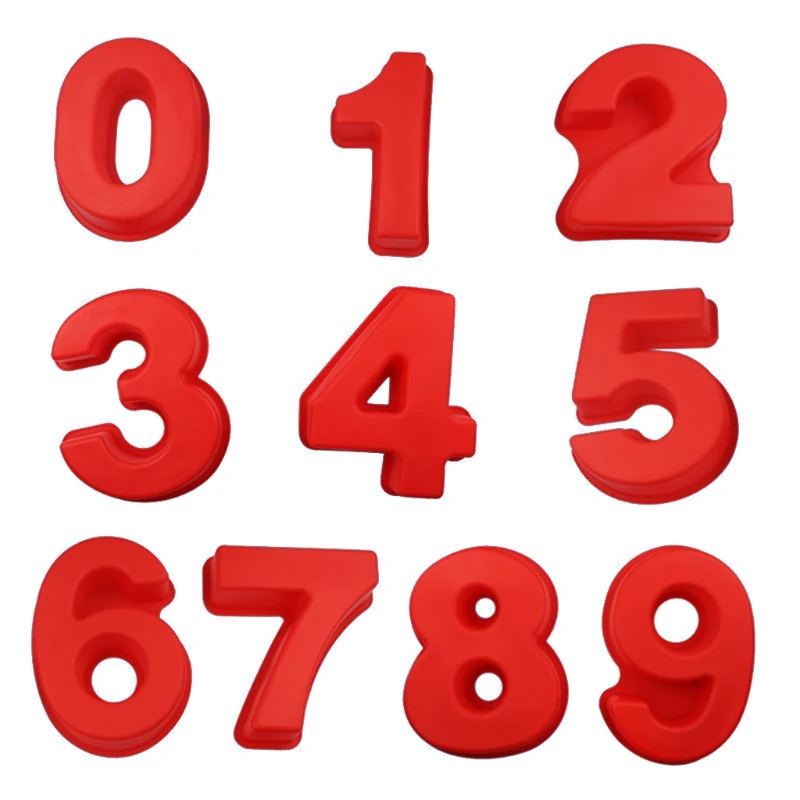 10 Pcs/Set 0-9 Large Digital Numbers Epoxy Resin Mold Cake Baking Decorating Silicone Mould DIY Crafts Jewelry Ornaments Casting
10 Pcs/Set 0-9 Large Digital Numbers Epoxy Resin Mold Cake Baking Decorating Silicone Mould DIY Crafts Jewelry Ornaments Casting