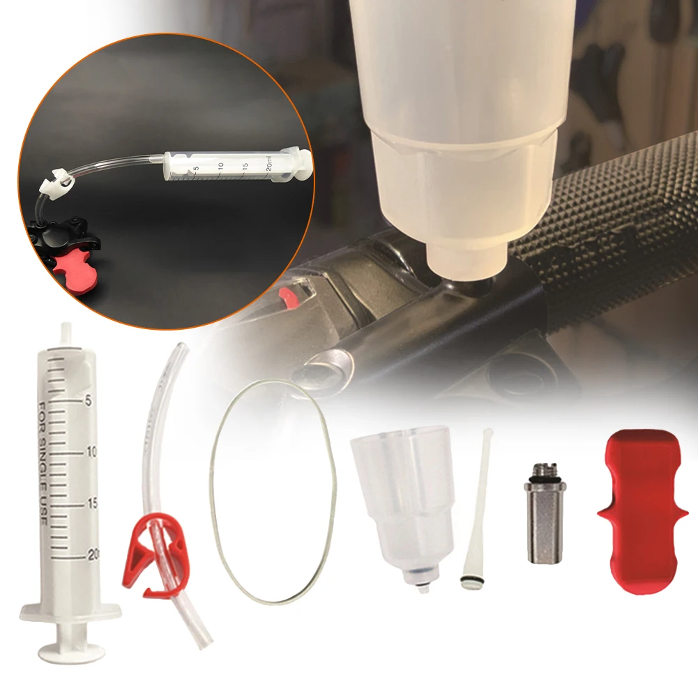 Hydraulic Brake Bleed Kit For SHIMANO Brake System, Mineral Oil Brake, Funnel Set Bike Repair Tool
Hydraulic Brake Bleed Kit For SHIMANO Brake System, Mineral Oil Brake, Funnel Set Bike Repair Tool