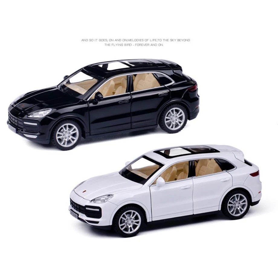 Hot scale 1:32 suv wheels Pors Cayenne metal model with light and sound diecast car pull back vehicle toys for gifts
Hot scale 1:32 suv wheels Pors Cayenne metal model with light and sound diecast car pull back vehicle toys for gifts