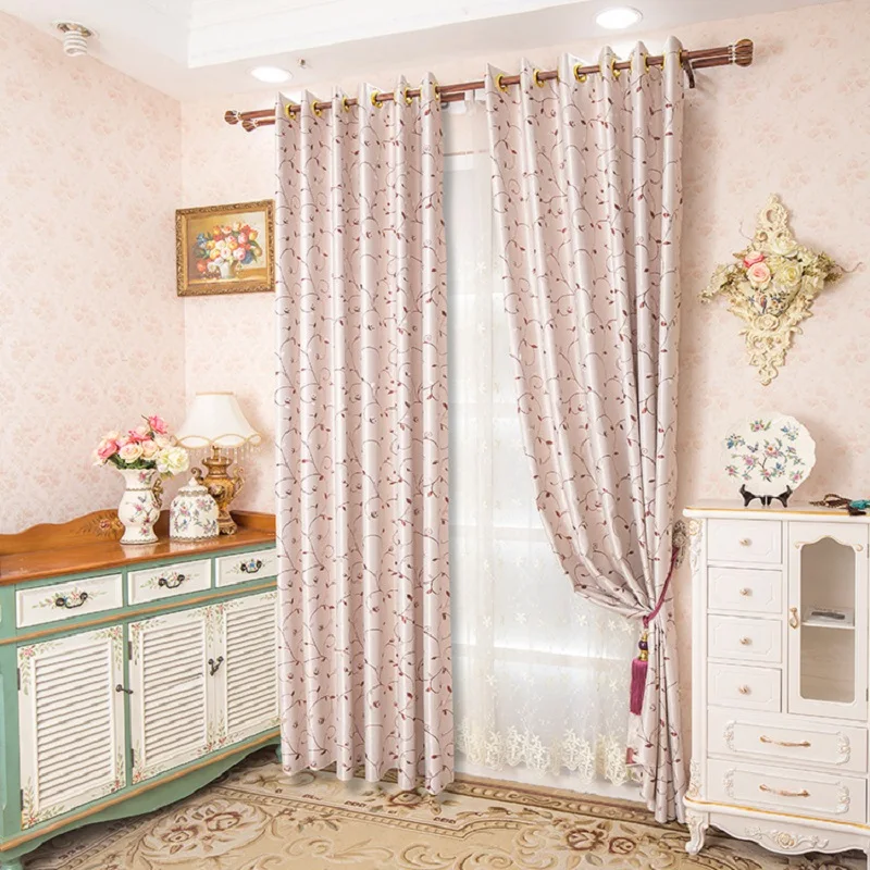 Modern Minimalist Pastoral Style Curtain Small Leaves Bright Silk Jacquard High Shading Curtains for Living Room Bedroom
Modern Minimalist Pastoral Style Curtain Small Leaves Bright Silk Jacquard High Shading Curtains for Living Room Bedroom