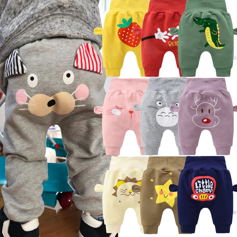 New Born Baby Boys Girls Cartoon Pants Spring High Waist Guard Belly Trousers Infant Baby Autumn Pp Pants Animal Print Bottoms
New Born Baby Boys Girls Cartoon Pants Spring High Waist Guard Belly Trousers Infant Baby Autumn Pp Pants Animal Print Bottoms