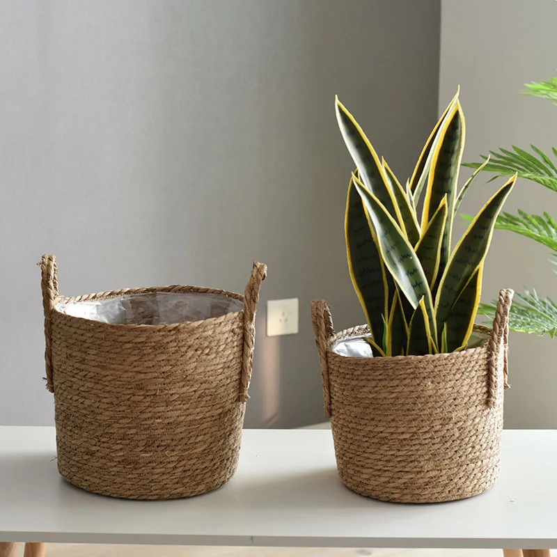 3 Pack Planter Basket with Handles,Flower Pots Plant Containers for Plant, Flower in Indoor or Outdoor
3 Pack Planter Basket with Handles,Flower Pots Plant Containers for Plant, Flower in Indoor or Outdoor