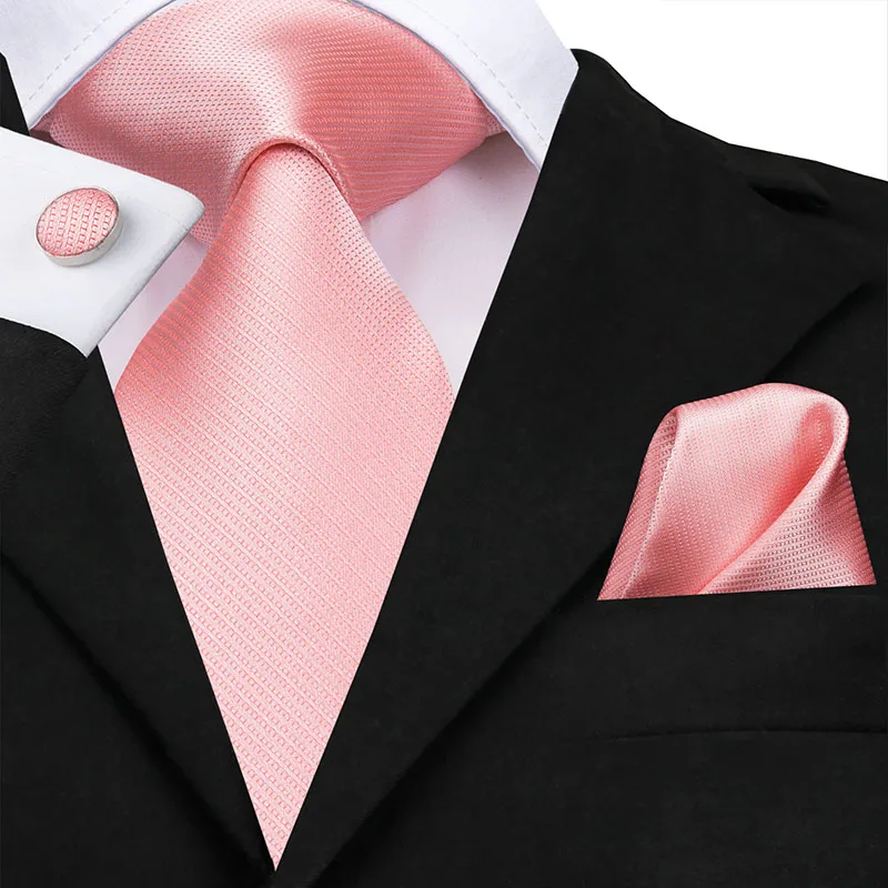 Мужской галстук бабочка большие шелковые галстуки запонки в розовую клетку