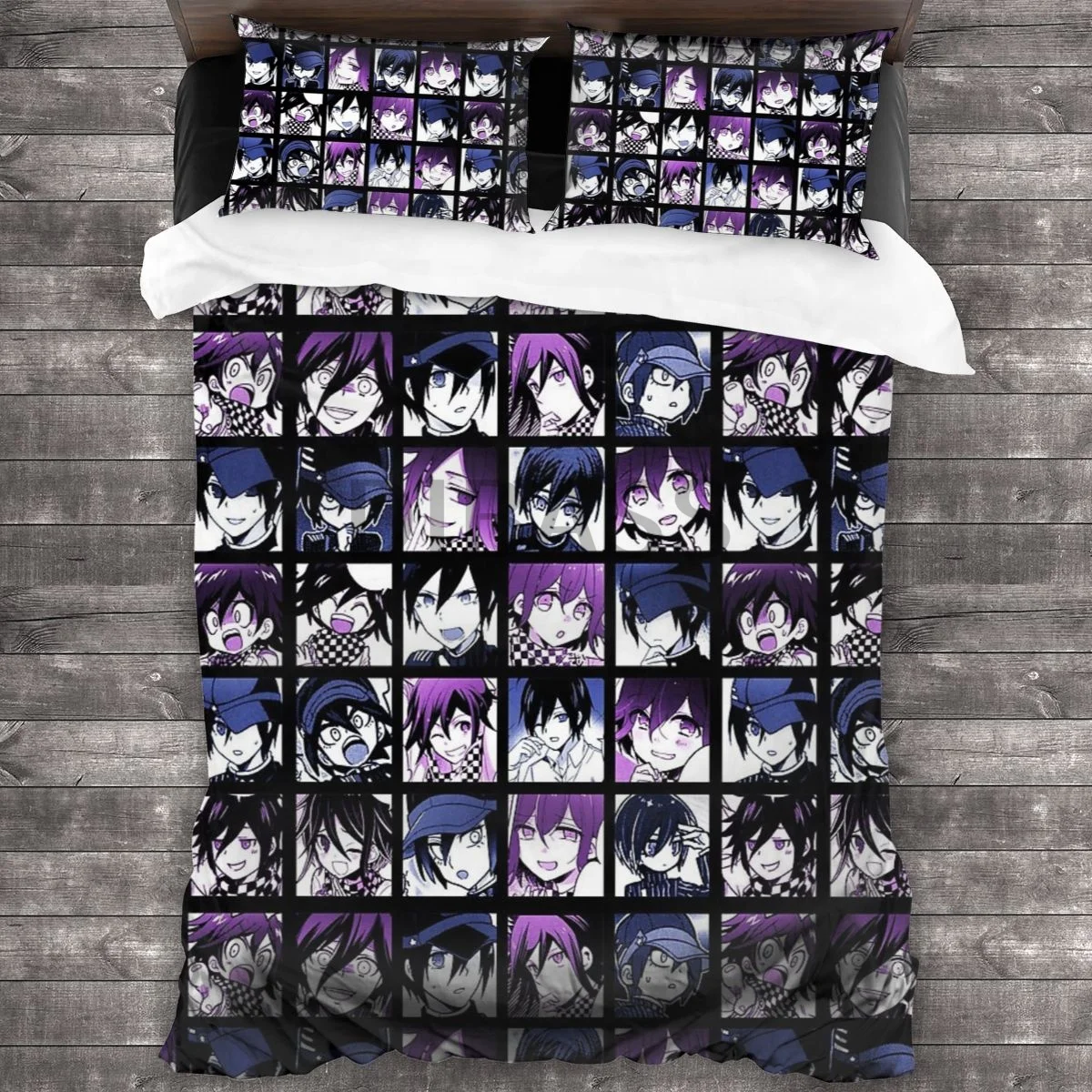 Shuichi And Kokichi Manga Collection (Colored) Comforter Set with 2 Pillowcases,Soft Microfiber Bedding Set Duvet Cover
Shuichi And Kokichi Manga Collection (Colored) Comforter Set with 2 Pillowcases,Soft Microfiber Bedding Set Duvet Cover