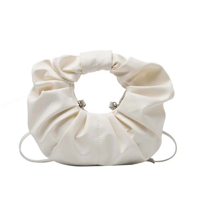 Casual Soft Face Fold Bag for Women Round Handbag Buckle Design Ladies Fashion PU Handbag Cloud Bag
Casual Soft Face Fold Bag for Women Round Handbag Buckle Design Ladies Fashion PU Handbag Cloud Bag