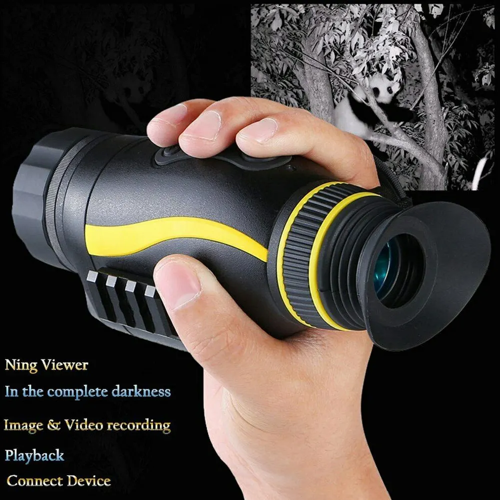 Outdoor Infrared 4X Night Vision Monocular Handheld Optical Telescope Multifunction Tools SEC88
Outdoor Infrared 4X Night Vision Monocular Handheld Optical Telescope Multifunction Tools SEC88