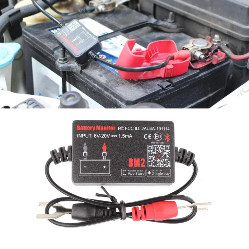 Automotive Battery Monitor 12V Bluetooth Car Battery Detector Low Power Consumption Testing Equipment
Automotive Battery Monitor 12V Bluetooth Car Battery Detector Low Power Consumption Testing Equipment