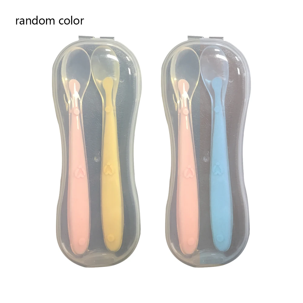 2pcs Baby Feeding Soft Head Spoon Silicone Spoon Safe And Healthy Suitable For Infants And Young Children
2pcs Baby Feeding Soft Head Spoon Silicone Spoon Safe And Healthy Suitable For Infants And Young Children