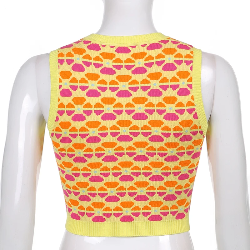 Tie Dye Y2K Knitted Tanks Sweater Vest Beach Style 2000s Aesthetic Kawaii Cropped T Shirts Women Off Shoulder Tank Tops
Tie Dye Y2K Knitted Tanks Sweater Vest Beach Style 2000s Aesthetic Kawaii Cropped T Shirts Women Off Shoulder Tank Tops