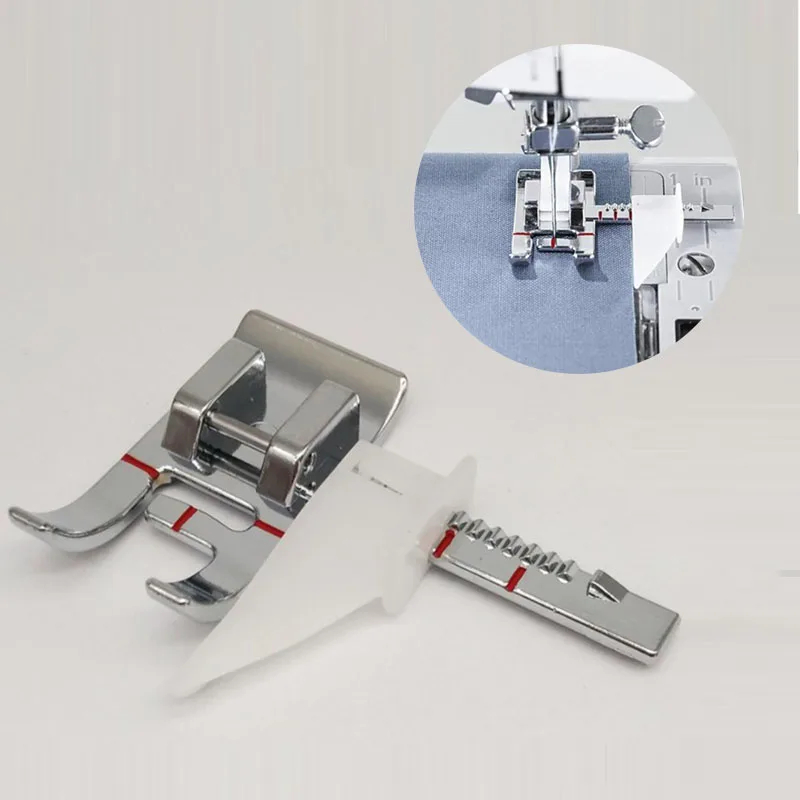 Household Multi-functional Sewing Machine Fixed Gauge Presser Foot Ruler Presser Foot With Ruler Feet sewing machine accessories
Household Multi-functional Sewing Machine Fixed Gauge Presser Foot Ruler Presser Foot With Ruler Feet sewing machine accessories