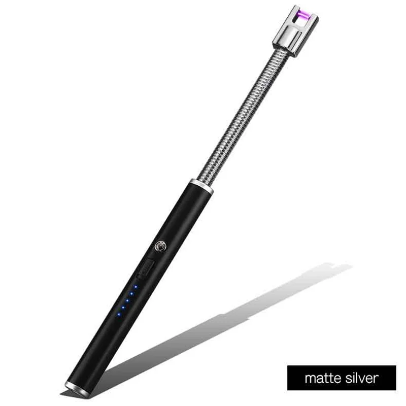 Long Safety Candle Electric USB Lighters Kitchen BBQ Rechargeable Windproof Hose Torch Electric Plasma Arc Lighters Smoking
Long Safety Candle Electric USB Lighters Kitchen BBQ Rechargeable Windproof Hose Torch Electric Plasma Arc Lighters Smoking
