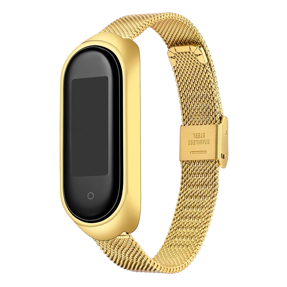 Metal Strap for Xiaomi Mi Band 4 3 5 Wrist Band Bracelet Stainless Steel Replacement Strap for Mi Band 4 3 Wristbands Pulseira
Metal Strap for Xiaomi Mi Band 4 3 5 Wrist Band Bracelet Stainless Steel Replacement Strap for Mi Band 4 3 Wristbands Pulseira