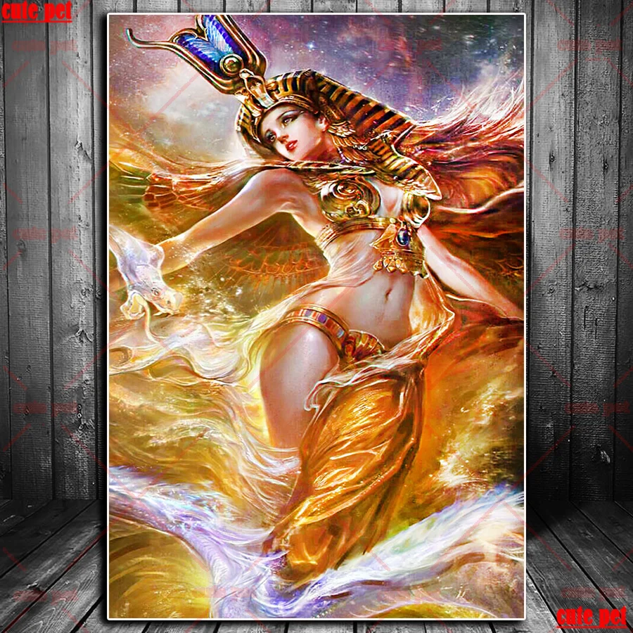 Diamond Painting Fantasy pharaoh girl Diamond embroidery diy full square Cross Stitch diamond mosaic puzzle Art Home Decor gift
Diamond Painting Fantasy pharaoh girl Diamond embroidery diy full square Cross Stitch diamond mosaic puzzle Art Home Decor gift