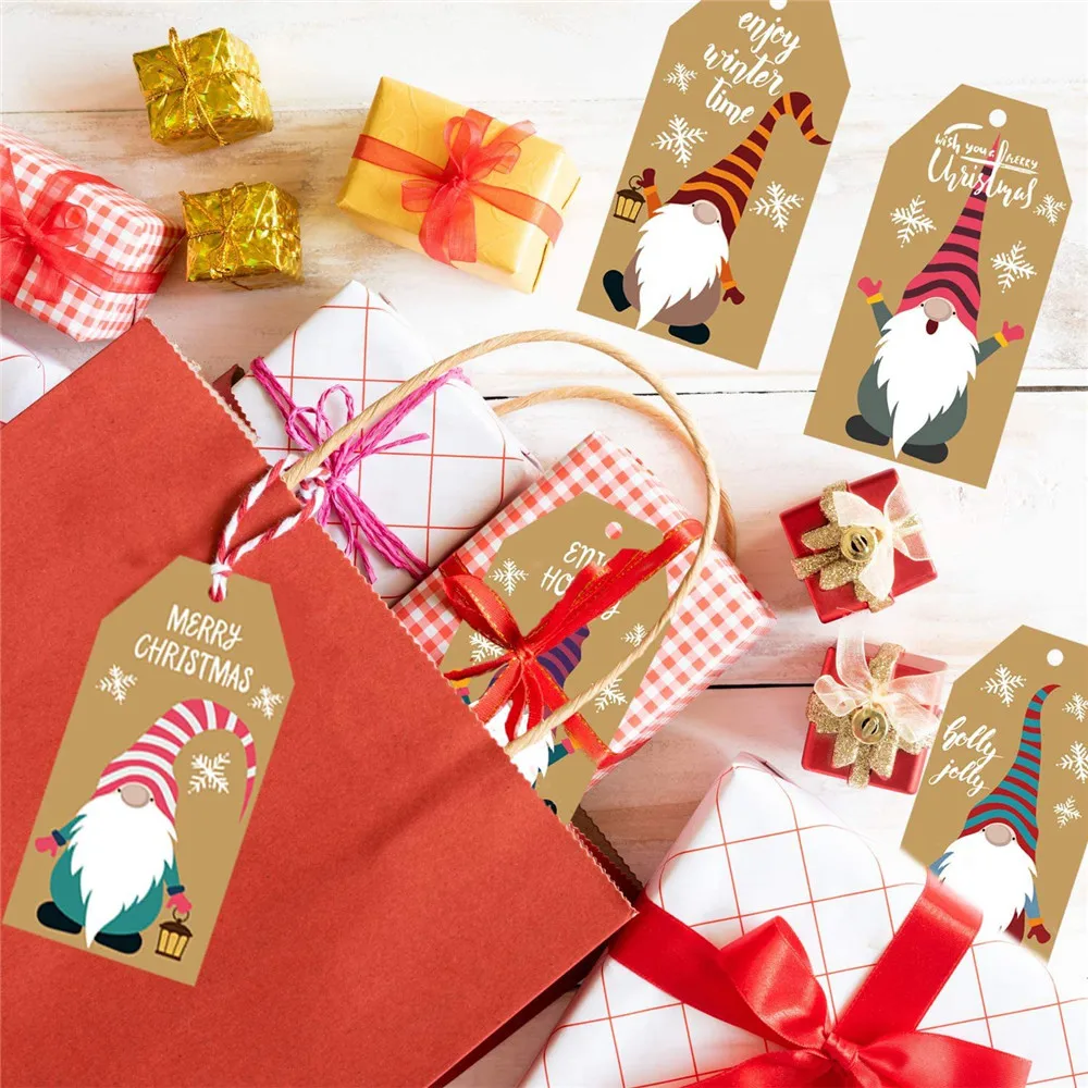 100Pcs Christmas Decoration Kraft Paper Tag Label with Rope Christmas Tree Hanging Card Vintage Kraft Paper Party Supplies
100Pcs Christmas Decoration Kraft Paper Tag Label with Rope Christmas Tree Hanging Card Vintage Kraft Paper Party Supplies