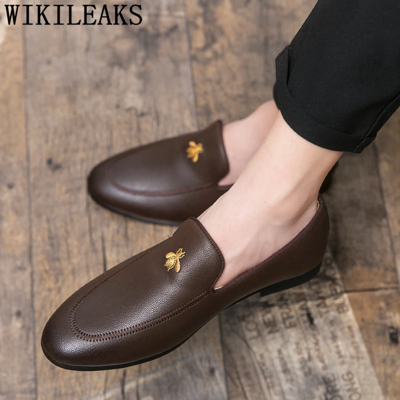 Fashion Formal Shoes Men Classic Slip Dress Luxury Shoes Men 2022 Italian Dress Loafers Men Shoes Leather Brown Dress Zapatos
Fashion Formal Shoes Men Classic Slip Dress Luxury Shoes Men 2022 Italian Dress Loafers Men Shoes Leather Brown Dress Zapatos