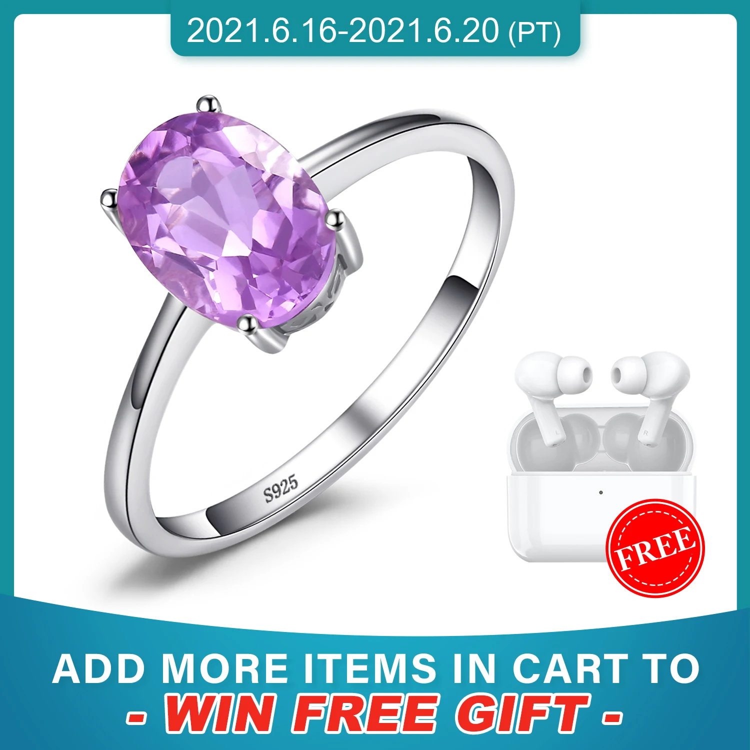 JewelryPalace Genuine Amethyst Ring Solitaire 925 Sterling Silver Rings for Women Engagement Ring Silver 925 Gemstones Jewelry
JewelryPalace Genuine Amethyst Ring Solitaire 925 Sterling Silver Rings for Women Engagement Ring Silver 925 Gemstones Jewelry