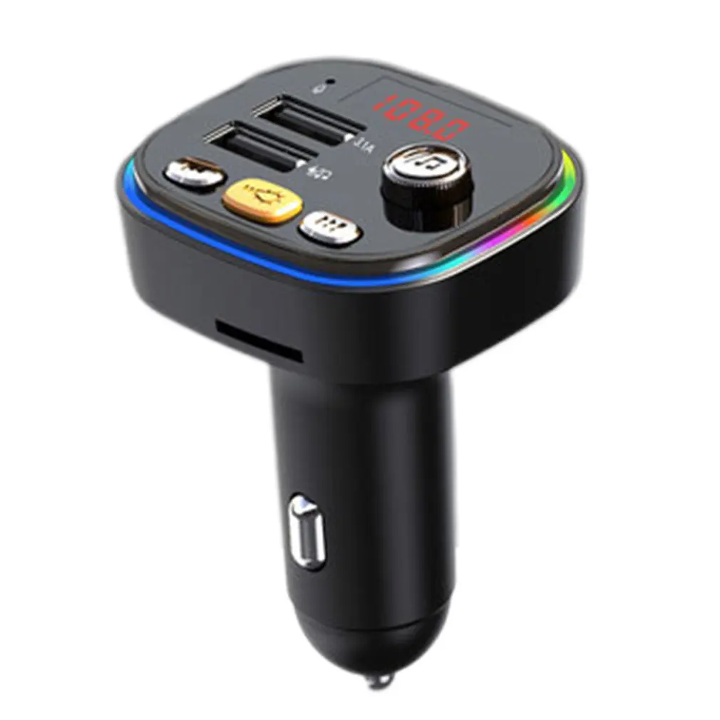 NEW Colorful Car MP3 Wireless Player MP3 Audio Player FM Transmitter Car Charger Dual USB Charger Handsfree
NEW Colorful Car MP3 Wireless Player MP3 Audio Player FM Transmitter Car Charger Dual USB Charger Handsfree
