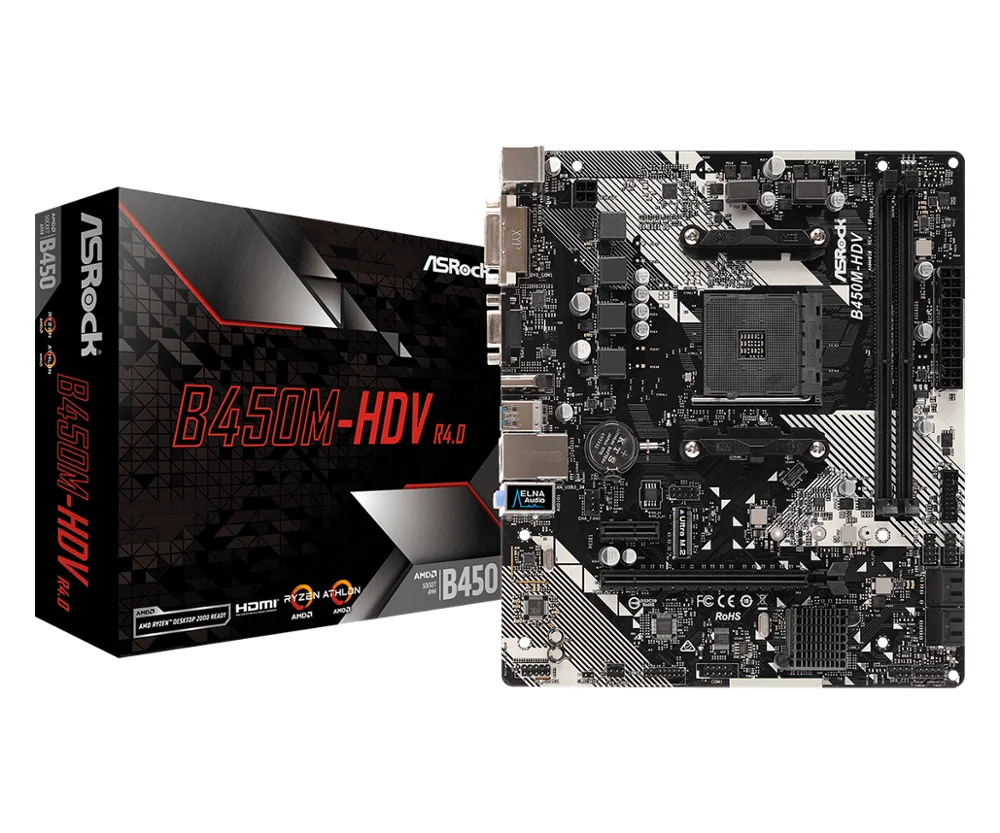 Материнская плата ASRock B450 Super Alloy материнская для настольного ПК с разъемом AM4 DDR4 32G