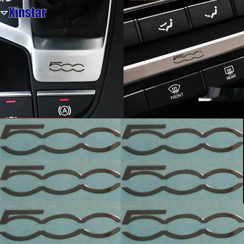 Stainless Steel Decal Sticker Car Rearview Mirrow Sticker For Fiat 500 500x 500l 500c
Stainless Steel Decal Sticker Car Rearview Mirrow Sticker For Fiat 500 500x 500l 500c