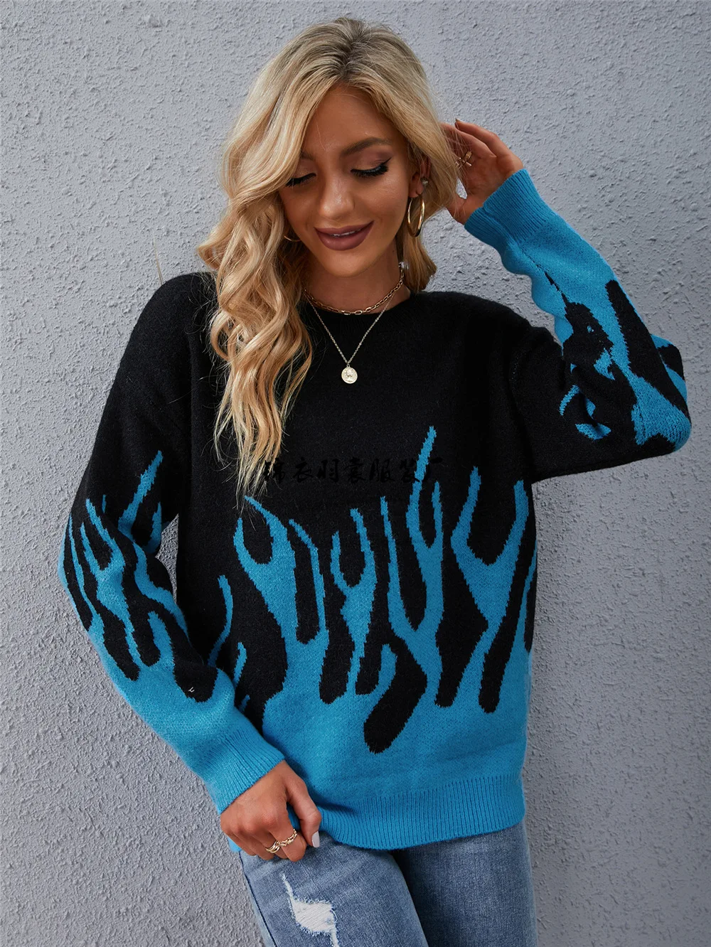 Women Sweaters 2021 Autumn Winter Pink Lazy Wind Pullover Knitted Round Neck Printed Sweater Women Fashion Streetwear Donsignet
Women Sweaters 2021 Autumn Winter Pink Lazy Wind Pullover Knitted Round Neck Printed Sweater Women Fashion Streetwear Donsignet