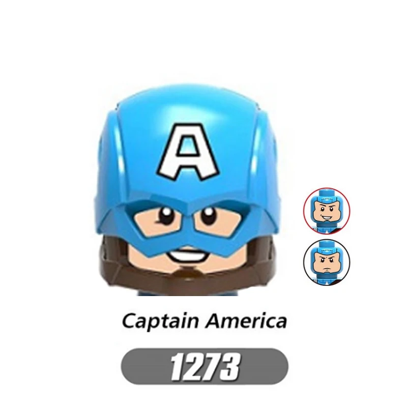 Single Sale Mini Head Building Blocks Brick Widow Iron Captain Figures Educational Toys For Children Gifts X0259
Single Sale Mini Head Building Blocks Brick Widow Iron Captain Figures Educational Toys For Children Gifts X0259
