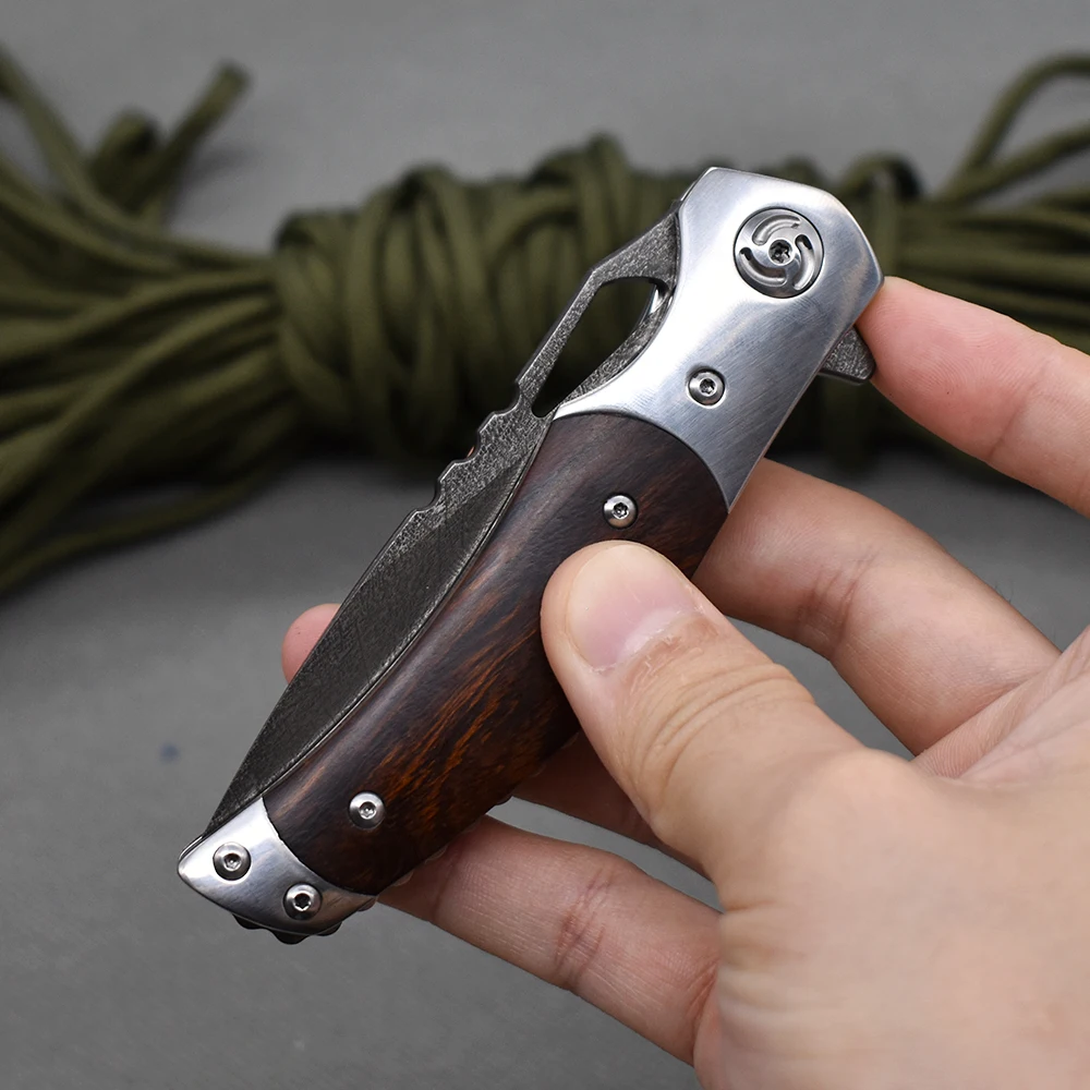 Outdoor Survival Pocket Folding Knife Uzi Steel Knife High Quality 61-63HRC EDC Tactical Self-Defense Knife Tool Collection
Outdoor Survival Pocket Folding Knife Uzi Steel Knife High Quality 61-63HRC EDC Tactical Self-Defense Knife Tool Collection