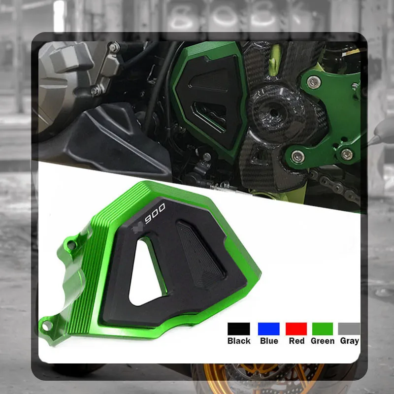 For KAWASAKI Z900 Z 900 2017 2018 2019 2020 Motorcycle CNC Aluminum Front Sprocket Cover Chain Guard Crash Protector Slider
For KAWASAKI Z900 Z 900 2017 2018 2019 2020 Motorcycle CNC Aluminum Front Sprocket Cover Chain Guard Crash Protector Slider
