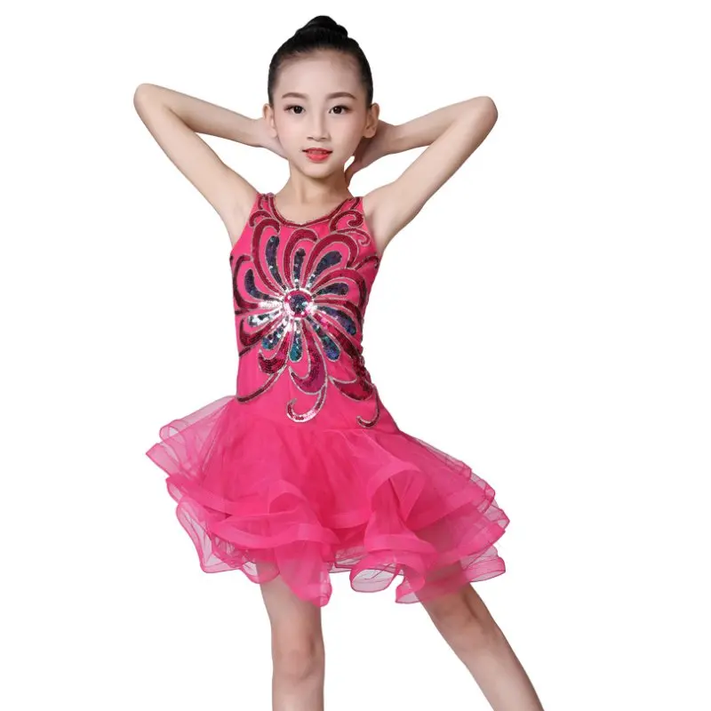 Children's Dance Dress Sequins Mesh Fluffy Children's Costumes Latin Performance Dance Skirt Kids Artistic Gymnastics Body Suit
Children's Dance Dress Sequins Mesh Fluffy Children's Costumes Latin Performance Dance Skirt Kids Artistic Gymnastics Body Suit