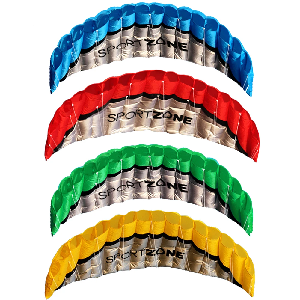 High Quality 2.5m Dual Line 4 Colors Fun Dual Line Stunt Power Parafoil Software Kite Outdoor Sailing Beach Toy
High Quality 2.5m Dual Line 4 Colors Fun Dual Line Stunt Power Parafoil Software Kite Outdoor Sailing Beach Toy