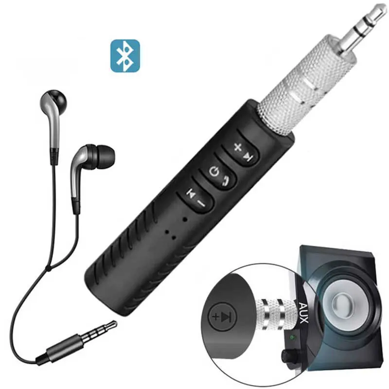 Handsfree Bluetooth Adapter Car Kits Wireless Aux Bluetooth Receiver For Headphone Iphone Ipad PC Music MP3 Speaker Adapter
Handsfree Bluetooth Adapter Car Kits Wireless Aux Bluetooth Receiver For Headphone Iphone Ipad PC Music MP3 Speaker Adapter