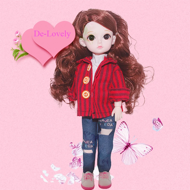 Модные Куклы Kawaii Baby шарнирные BJD 30 см 1/6 кукла полный комплект принцесса женское тело кудрявые волосы экшн-Фигурки Игрушки для девочек Amy
Модные Куклы Kawaii Baby шарнирные BJD 30 см 1/6 кукла полный комплект принцесса женское тело кудрявые волосы экшн-Фигурки Игрушки для девочек Amy
