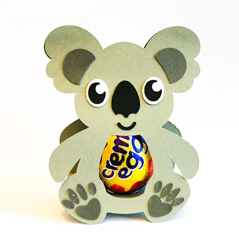 MEET HUANG Koala Easter Egg Holder Metal Cutting Dies cut die scrapbooking Album Paper Card Craft Embossing
MEET HUANG Koala Easter Egg Holder Metal Cutting Dies cut die scrapbooking Album Paper Card Craft Embossing