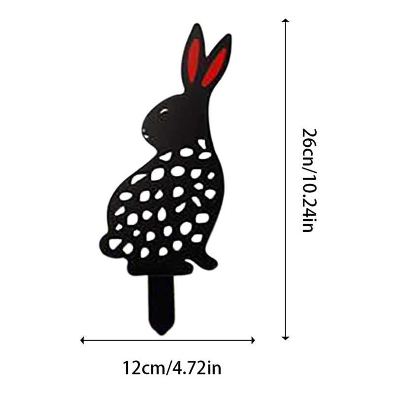 2 Pcs Easter Rabbit Yard Art, Outdoor Garden Backyard Lawn Stakes Decor Gift, Land Planting Props Ornaments-B & A
2 Pcs Easter Rabbit Yard Art, Outdoor Garden Backyard Lawn Stakes Decor Gift, Land Planting Props Ornaments-B & A