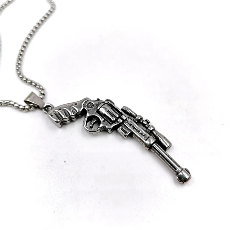 gun men pendant retro male necklace man jewelry Military style stainless steel chain the hammer of thor jewelry
gun men pendant retro male necklace man jewelry Military style stainless steel chain the hammer of thor jewelry