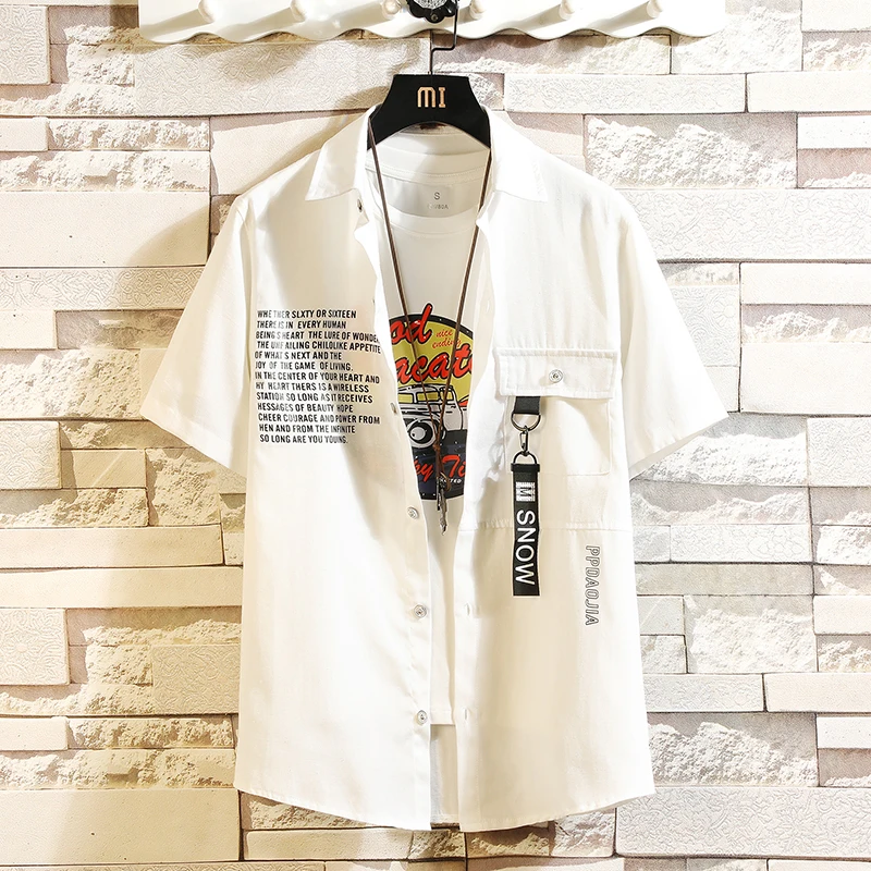 Print Brand 2021 Summer Janpan Style Men's Beach Shirt Fashion Short Sleeve Loose Casual Shirts OverSIZE M-4XL 5XL Hawaiian
Print Brand 2021 Summer Janpan Style Men's Beach Shirt Fashion Short Sleeve Loose Casual Shirts OverSIZE M-4XL 5XL Hawaiian