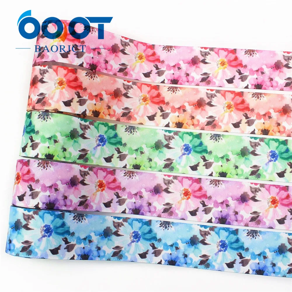 OOOT BAORJCT I 19906 2099 38 мм 10 ярдов Весенняя Цветочная термопереводная печатная