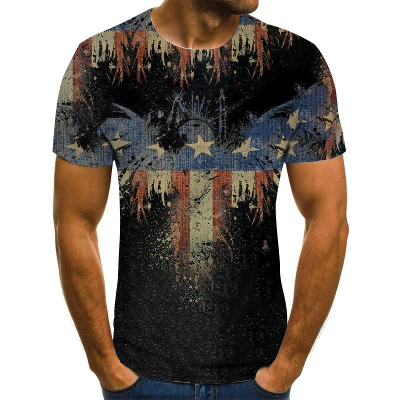 New men's 3D printing T-shirt trend volume T-shirt casual sports style Korean elastic breathable summer casual plus size
New men's 3D printing T-shirt trend volume T-shirt casual sports style Korean elastic breathable summer casual plus size