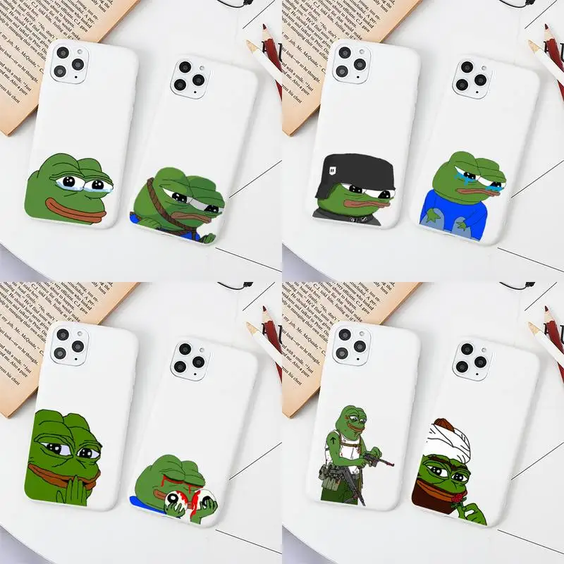 Sad Frog meme Phone Case for iphone 13 12 11 Pro Max X XS Max XR Solid Color For iPhone 7 8 6 6S Plus Cases
Sad Frog meme Phone Case for iphone 13 12 11 Pro Max X XS Max XR Solid Color For iPhone 7 8 6 6S Plus Cases