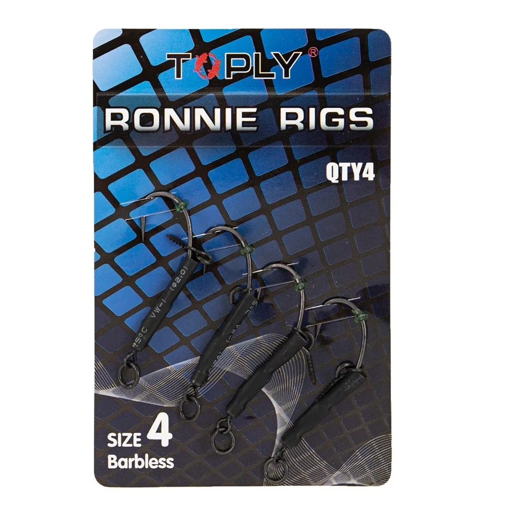 4Pcs Ready Tied Ronnie Rigs Ready Tied Carp Coarse Pop-Up Bait Boilie Hooks Carbon Steel Fishing Hook 4 6 8 Tackle Accessories
4Pcs Ready Tied Ronnie Rigs Ready Tied Carp Coarse Pop-Up Bait Boilie Hooks Carbon Steel Fishing Hook 4 6 8 Tackle Accessories