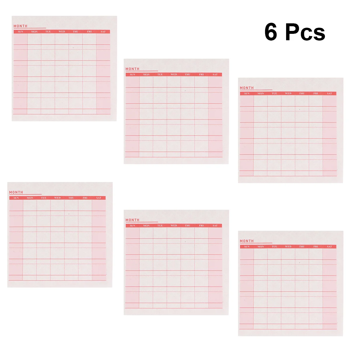 6pcs Monthly Planner Calendar Schedule Organizer Agenda Schedule Organizer Notebook for Office School Home
6pcs Monthly Planner Calendar Schedule Organizer Agenda Schedule Organizer Notebook for Office School Home