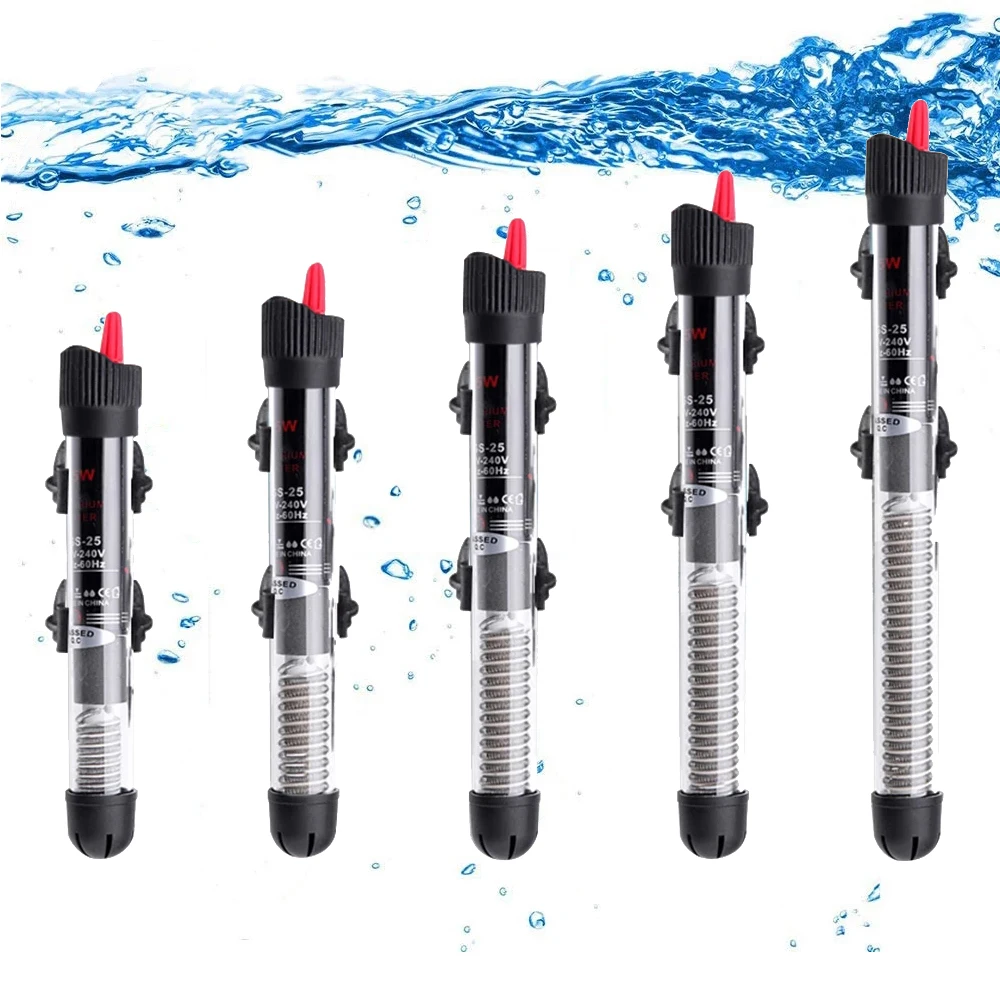 Aquarium Heater 25W/50W/100W/200W/300W Submersible Fish Tank Heater Adjustable Temperature Thermostat Heating Rod EU/US/UK Plug
Aquarium Heater 25W/50W/100W/200W/300W Submersible Fish Tank Heater Adjustable Temperature Thermostat Heating Rod EU/US/UK Plug