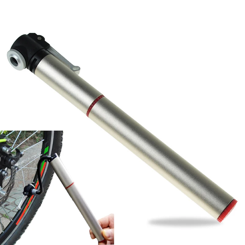 Inflator Mini MTB Mountain Road Bike Air Pump Aluminum Alloy Portable Bicycle Tire Air Inflator for Basketball Football
Inflator Mini MTB Mountain Road Bike Air Pump Aluminum Alloy Portable Bicycle Tire Air Inflator for Basketball Football