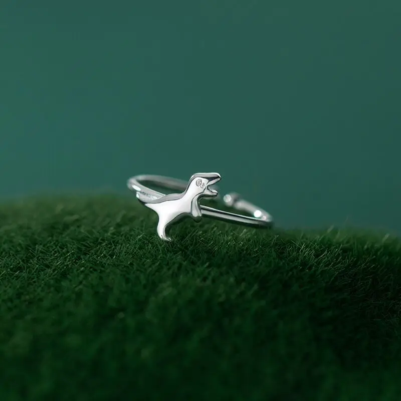 VENTFILLE Silver Color Cute Dinosaur Ring for Women Girl Gift Good Quality Korea INS FashionJewelry Wholesale Dropship
VENTFILLE Silver Color Cute Dinosaur Ring for Women Girl Gift Good Quality Korea INS FashionJewelry Wholesale Dropship