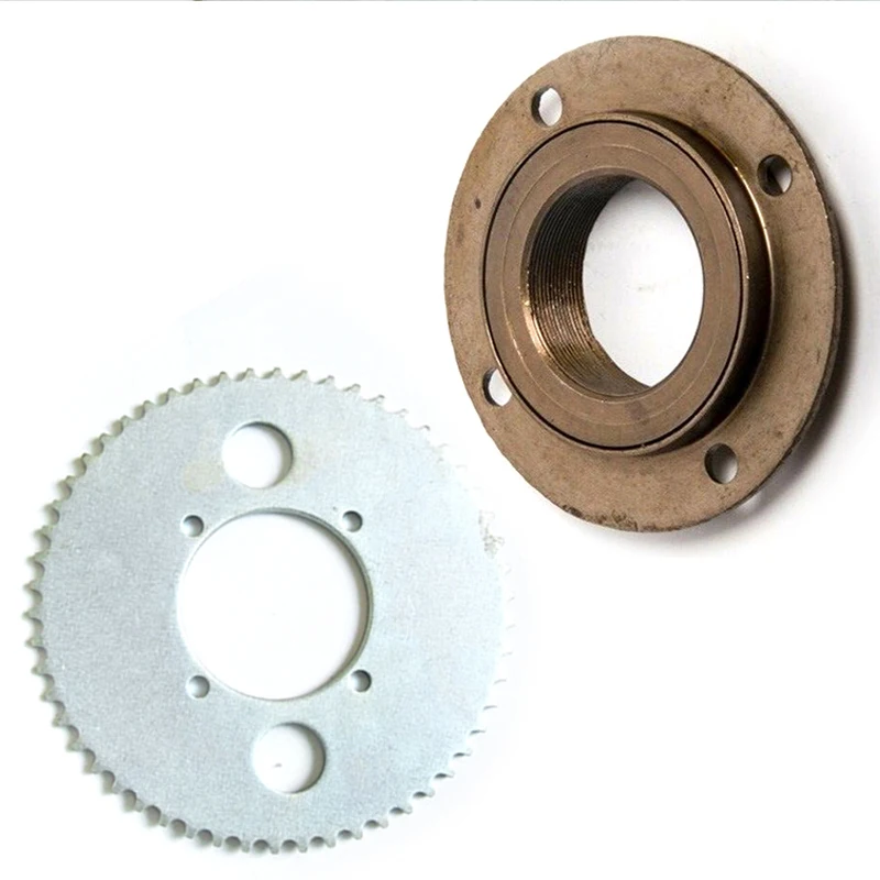 54 Teeth Scooter Sprocket Chain Drive Gear + Toothless Freewheel For T8F Chain Electric Scooter Sprocket Freewheel Parts
54 Teeth Scooter Sprocket Chain Drive Gear + Toothless Freewheel For T8F Chain Electric Scooter Sprocket Freewheel Parts