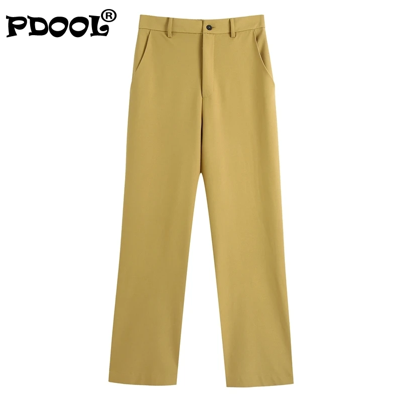 Fashion Women Khaki Suit Pants Trousers Pockets Buttons Office Lady Pants Pantalon Fall 2021 Women Clothing
Fashion Women Khaki Suit Pants Trousers Pockets Buttons Office Lady Pants Pantalon Fall 2021 Women Clothing
