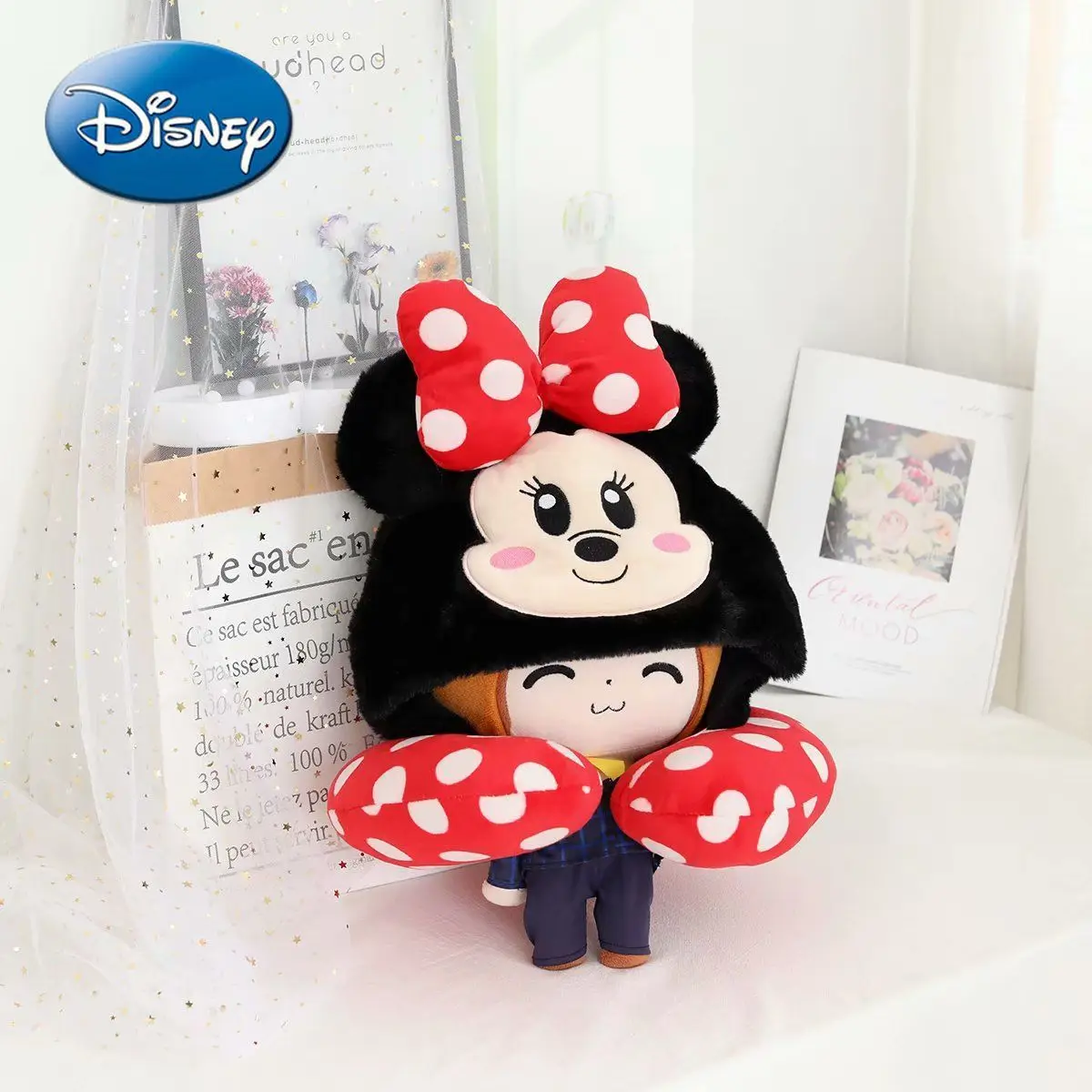 Disney Mickey Mouse Minnie Cartoon Car Hooded U-shaped Cervical Pillow Traveling Business Travel Car Headrest Leisure Products
Disney Mickey Mouse Minnie Cartoon Car Hooded U-shaped Cervical Pillow Traveling Business Travel Car Headrest Leisure Products